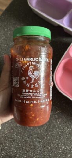 Huy Fong Chili Garlic Sauce package