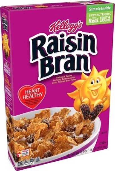 Kellogg's Raisin Bran, Large Size package