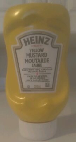 Heinz Yellow Mustard package
