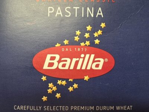 Barilla Pastina Pasta package