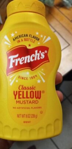 French's Classic Yellow Mustard package
